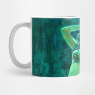 Vintage Surreal Mermaid Mug